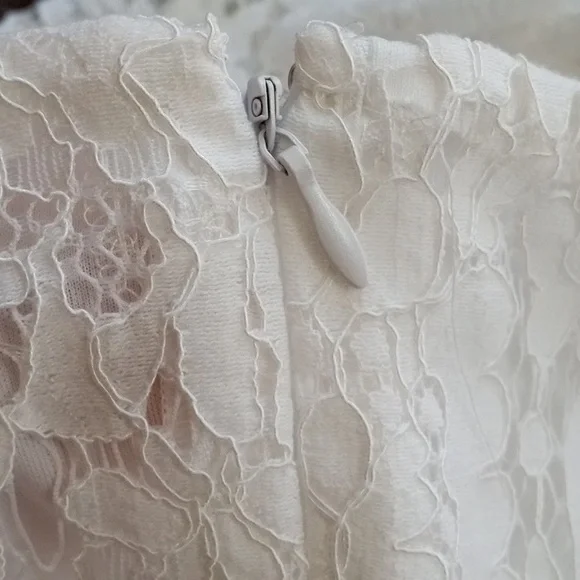 Jessica London lace overlay handkerchief dress - Picture 7 of 7